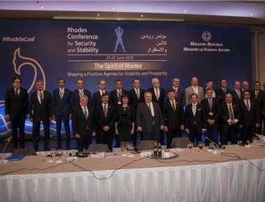 Συνάντηση υπουργών Εξωτερικών Ελλάδας, Κύπρου, Αιγύπτου και Αλβανίας στη Ρόδο